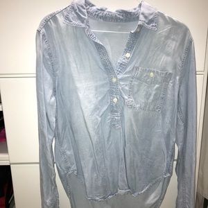 hollister jean long sleeve shirt